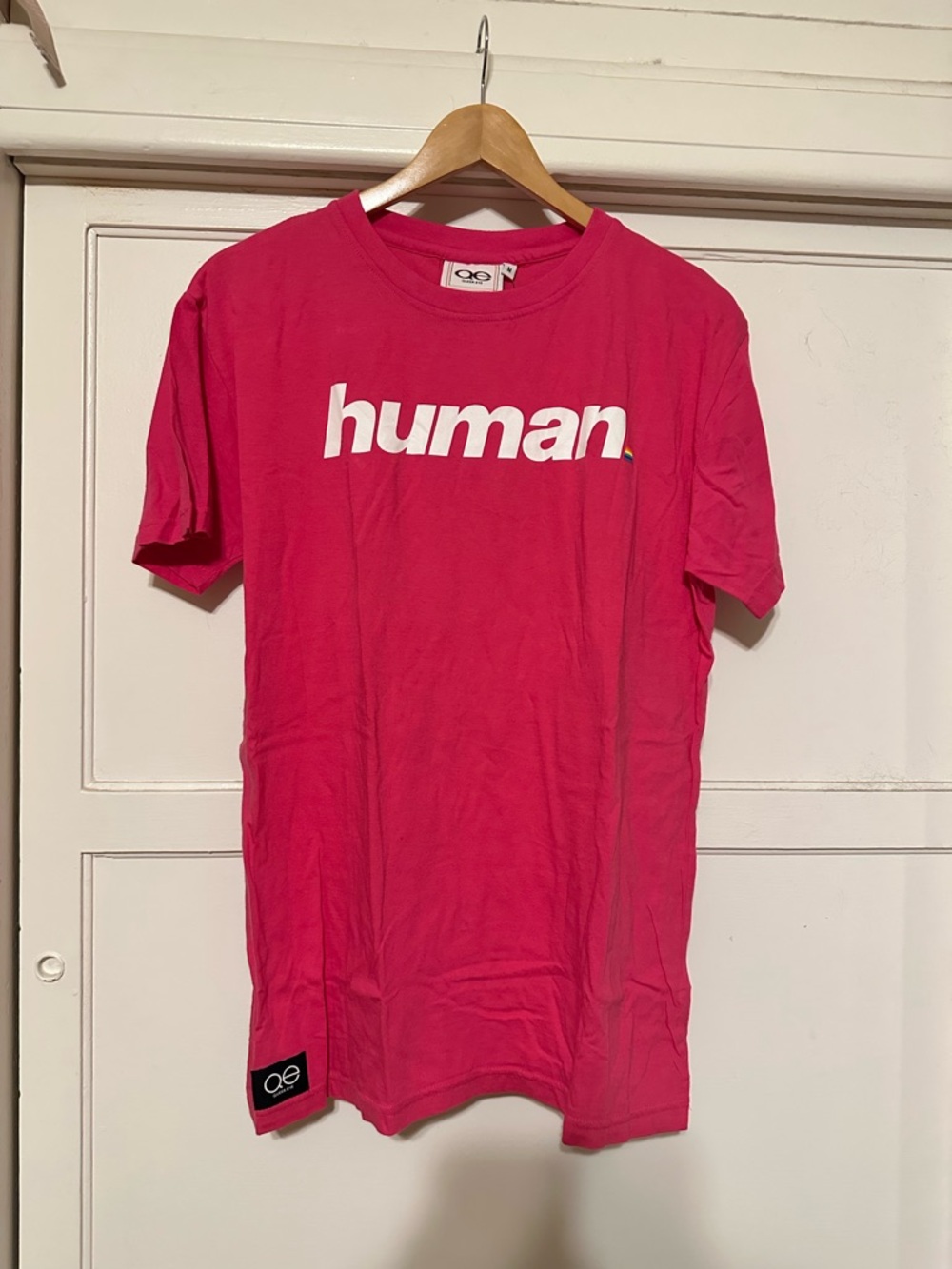 NWT Queer Eye Human Tee Unisex Magenta
